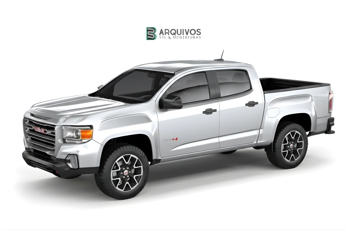 Modelo 3D STL - GMC Canyon 2021 Long